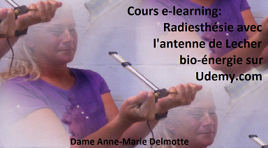 FORMATION/COURS ANTENNE DE LECHER BIO-ENERGIE NIVEAU 1&2 - PRATIQUER LA RADIESTHESIE
