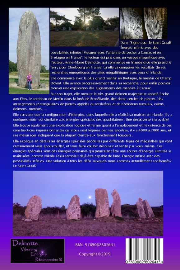 Mégalithes Bretagne mesurer avec antenne Lechere