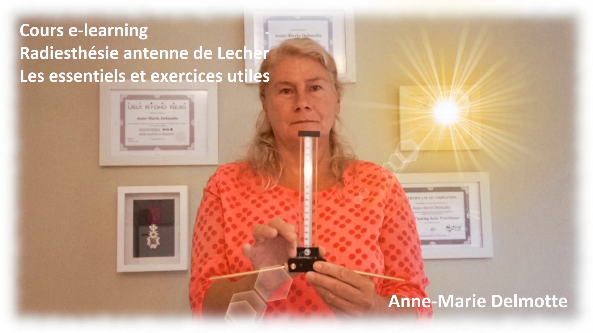 Photo du cours Radiesthésie antenne de Lecher - les essentiels et exercices utlies