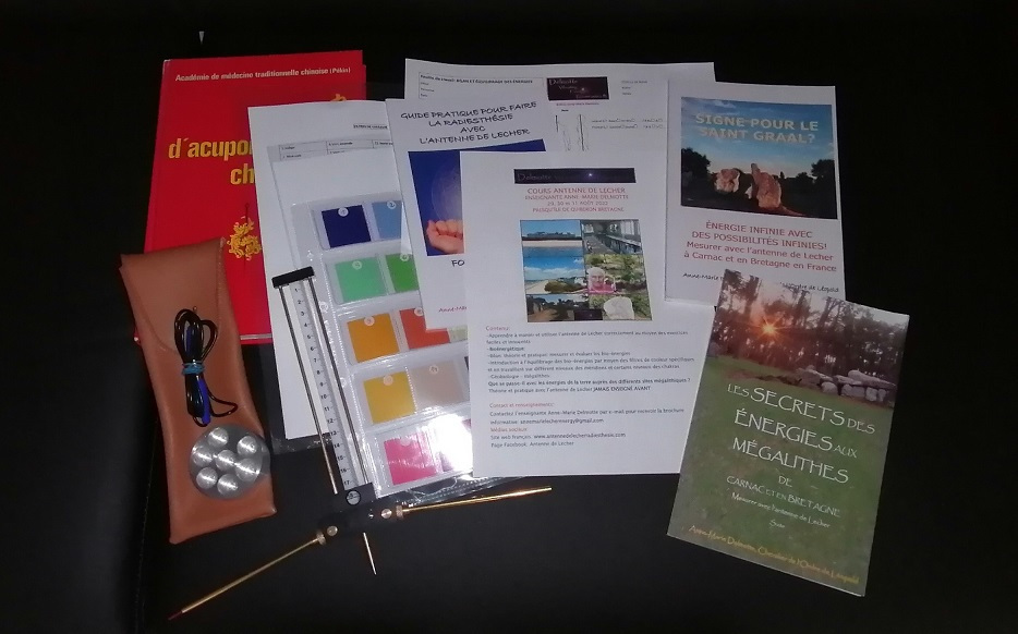 Preparations pour cours antenne Lecher à Kerhostin